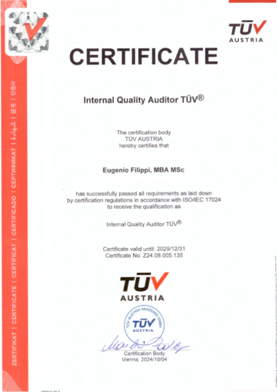 TÜV.Certificate TÜV.Certificate